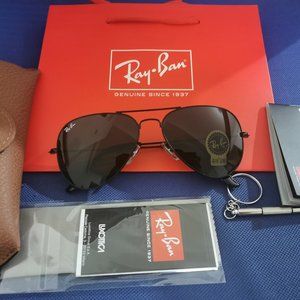 NEW Ray Ban RB3025 Aviator medium Metal